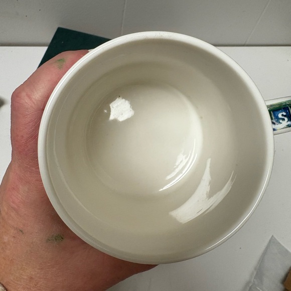 Vintage Starbucks Barista Christmas Holiday Market Scene Mug Made in Taiwan - Picture 7 of 7